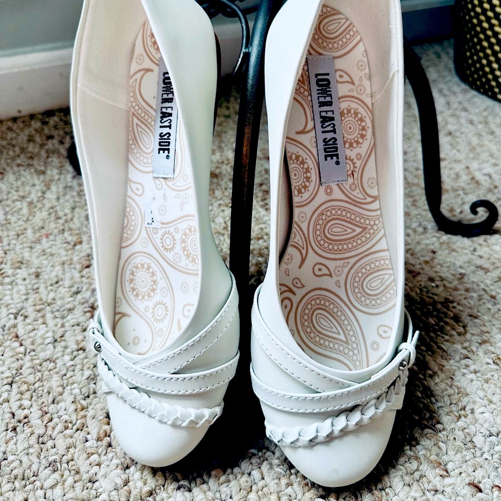 White Dress flats